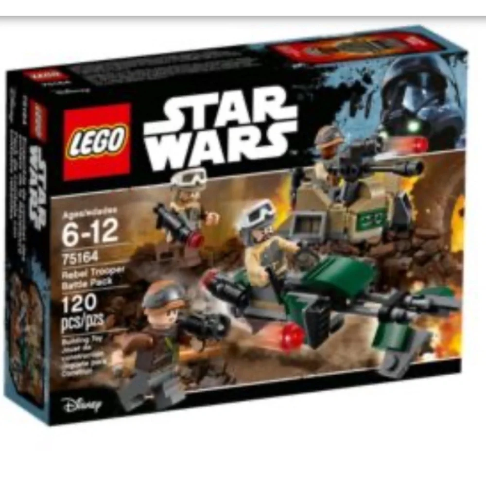 Lego Star Wars rebel trooper battle pack set 75164 new in sealed box 120 pieces